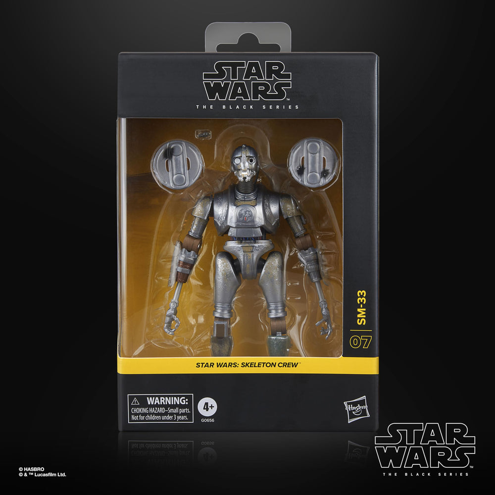 STAR WARS The Black Series SM-33 figure with poseable joints for dynamic posing