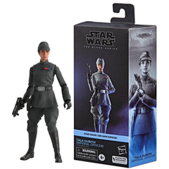 STAR WARS The Black Series Tala Imperial Officer figure with premium deco for display