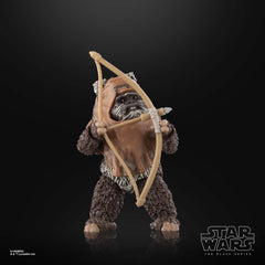 STAR WARS The Black Series Wicket W. Warrick display-ready collectible figure.