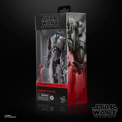 STAR WARS The Black Series window box packaging showcases the figure for easy display.