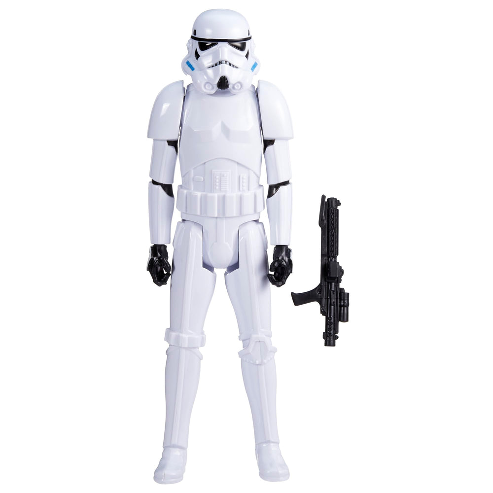 STAR WARS Stormtrooper with blaster accessory for action-packed play sessions.