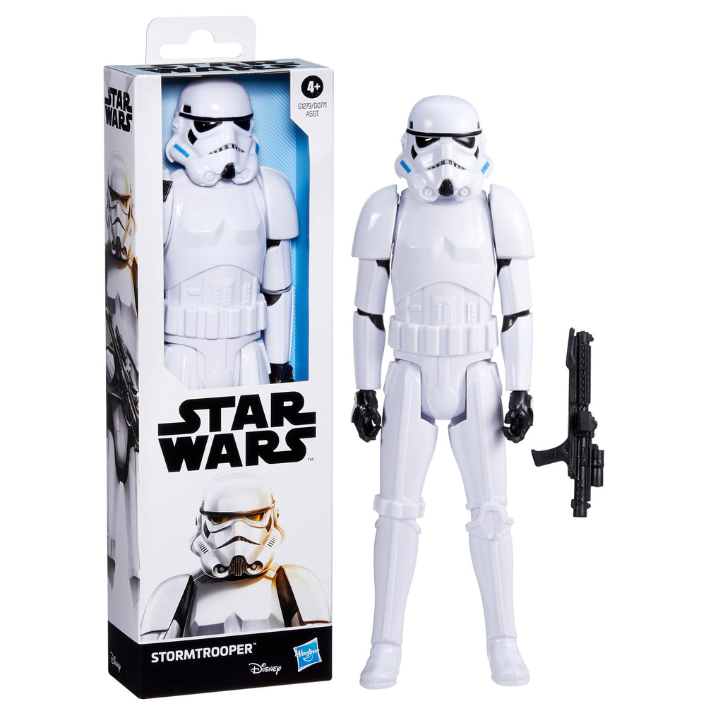STAR WARS Titan Hero Series figure with poseable joints for dynamic poses.
