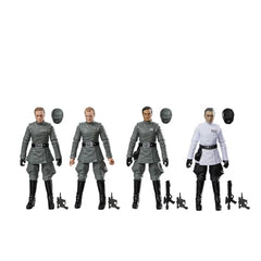 Star Wars The Vintage Collection Admiral Piett portrait enhances collectible display value.