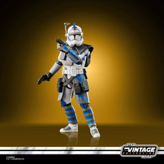 STAR WARS ARC Trooper Fives display-ready pose fits in any Vintage Collection shelf.