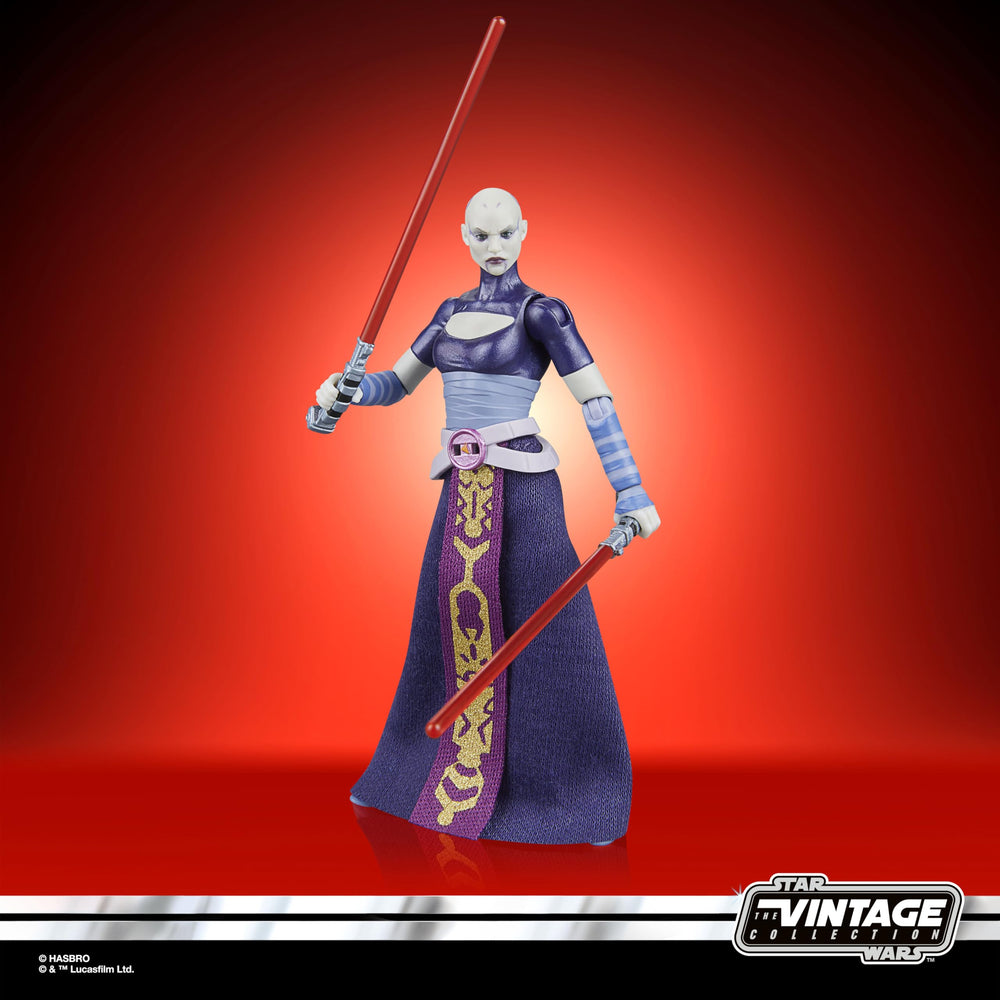 Clone Wars-inspired styling of Asajj Ventress for authentic look