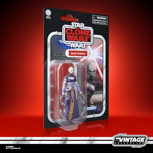 Heritage design of Asajj Ventress from The Vintage Collection