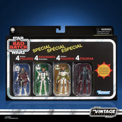 STAR WARS Bad Batch figures with detailed sculpting for impressive shelf display