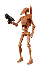 Star Wars The Vintage Collection Battle Droid articulation points enable dynamic posing.
