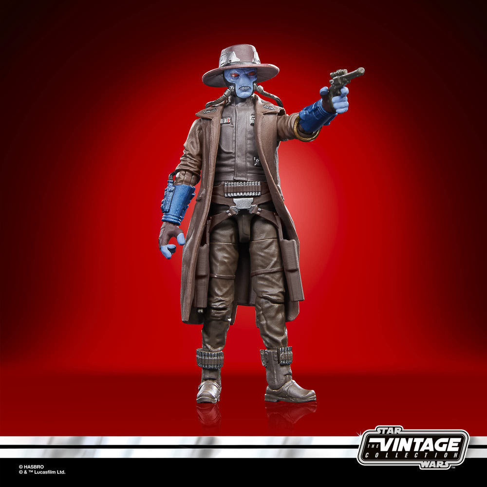 STAR WARS Cad Bane packaging with Kenner-inspired design nods to vintage collectors