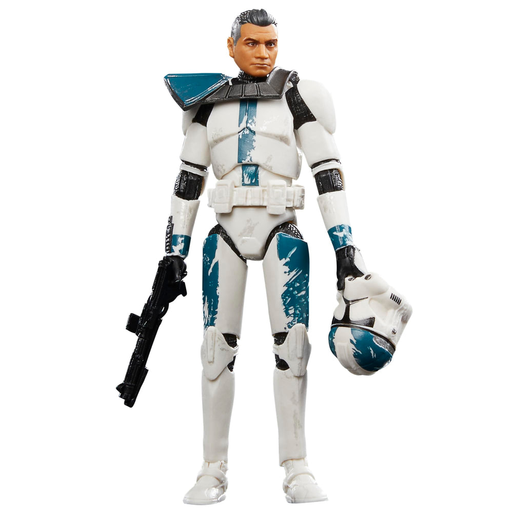 STAR WARS The Vintage Collection Clone Captain Howzer figure in collector packaging for premium display.