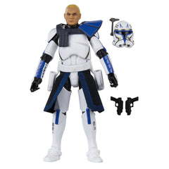 STAR WARS Vintage Collection Clone Commander Rex figure for display-ready shelves.
