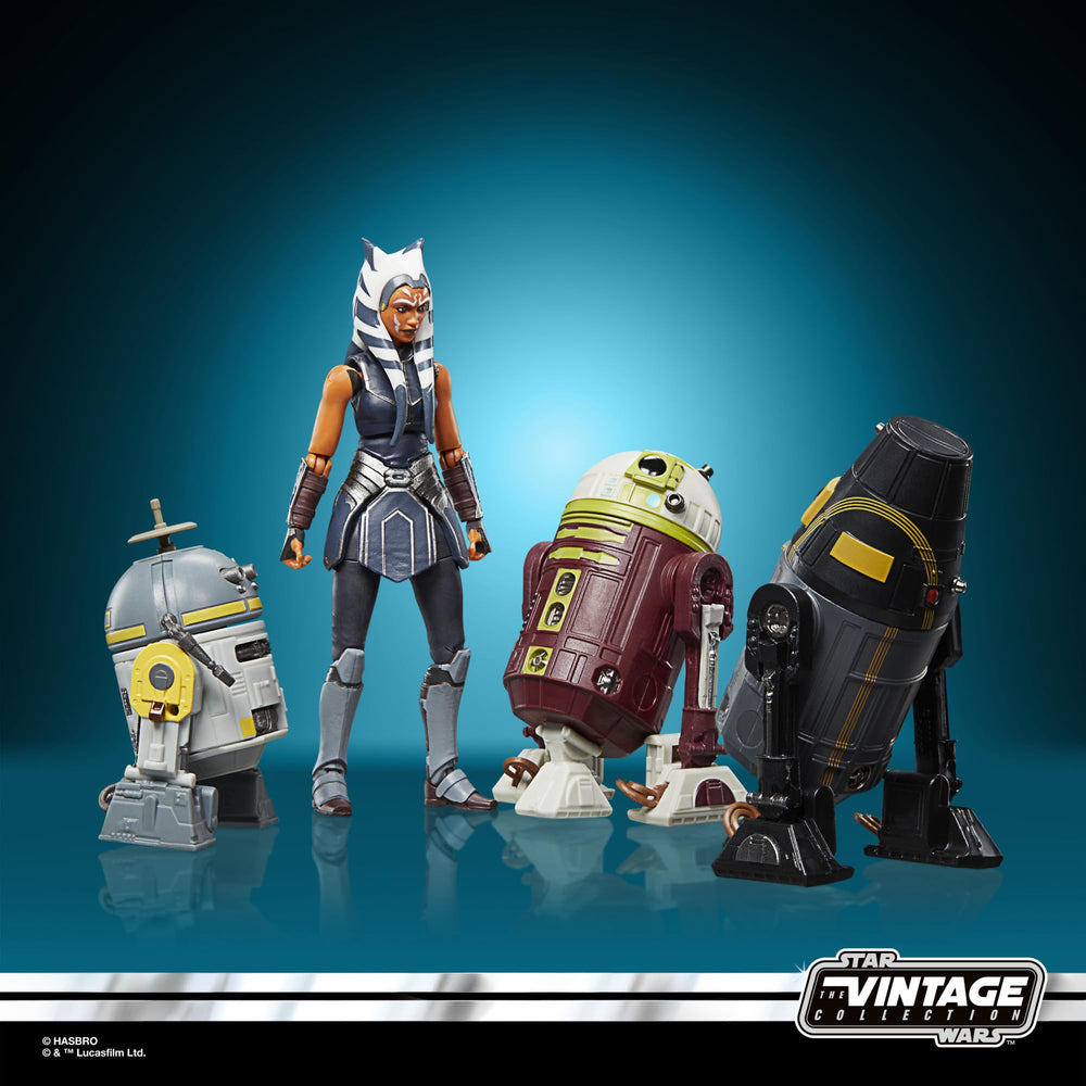 STAR WARS Vintage Collection four-figure-pack with premium deco