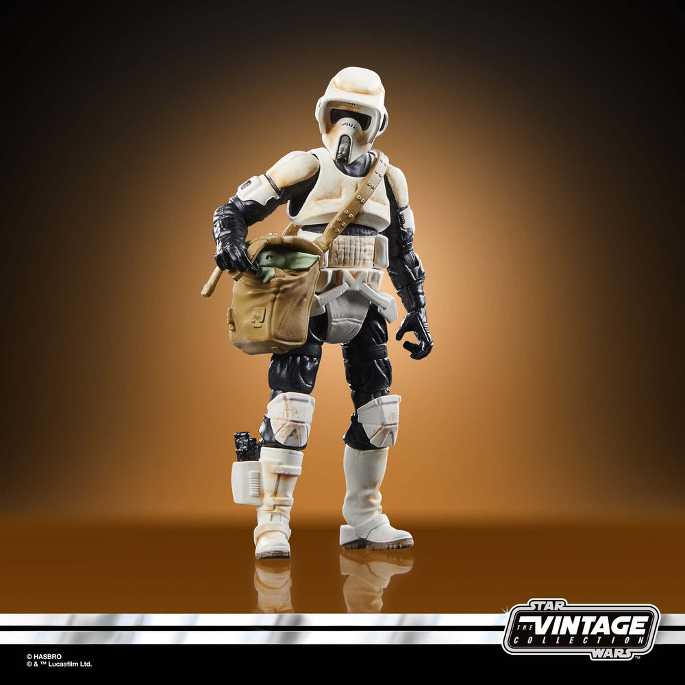Star Wars Grogu figure tucked in knapsack adds collectible storytelling moments.