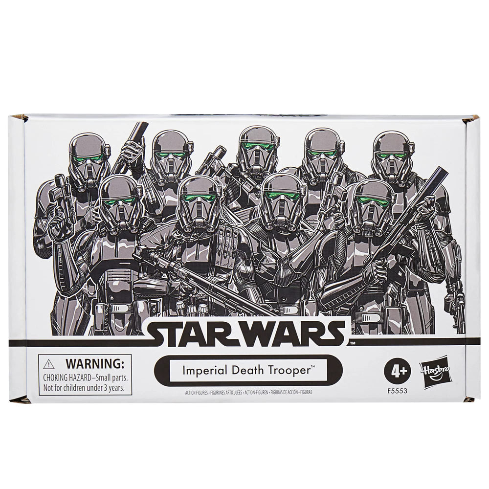 Star Wars Vintage Collection Imperial Death Trooper captain figure, poseable for dynamic display.