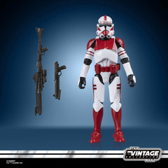 STAR WARS Vintage Collection Imperial Shock Trooper clone-wars-inspired design appeal.