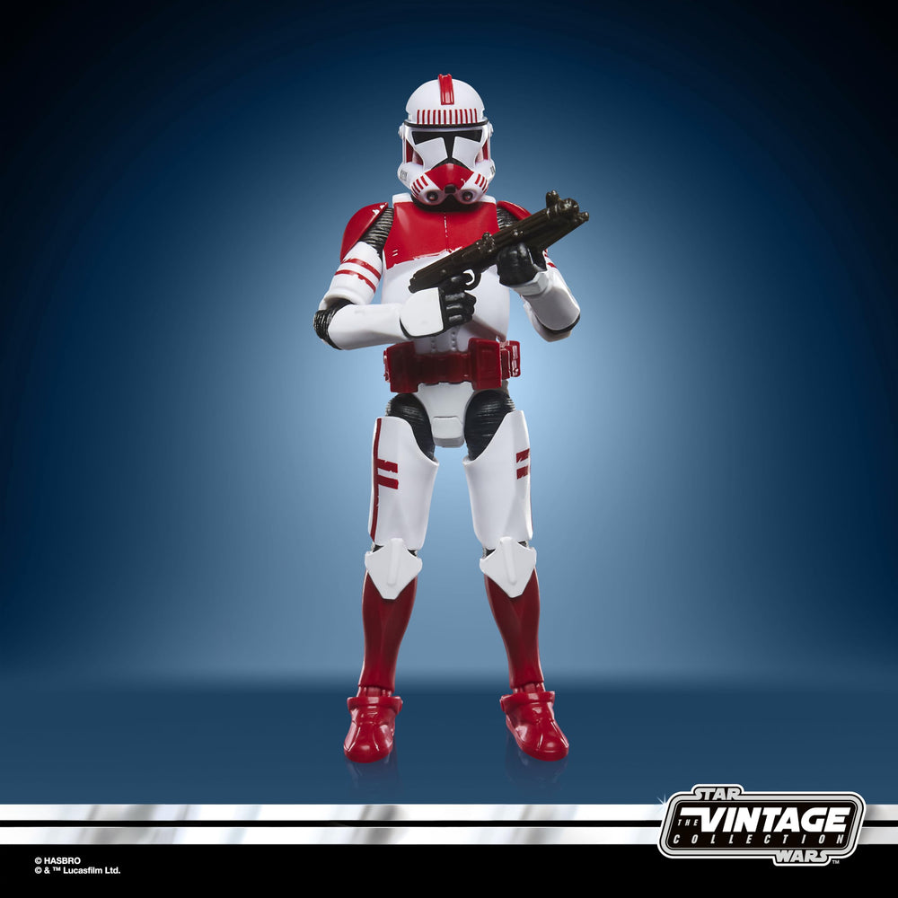 STAR WARS Vintage Collection Imperial Shock Trooper display-ready figure on shelf.