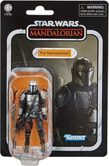 STAR WARS The Vintage Collection Mandalorian packaging echoes classic Kenner-inspired presentation.