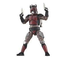 Star Wars Vintage Collection Mandalorian Super Commando figure front view for display