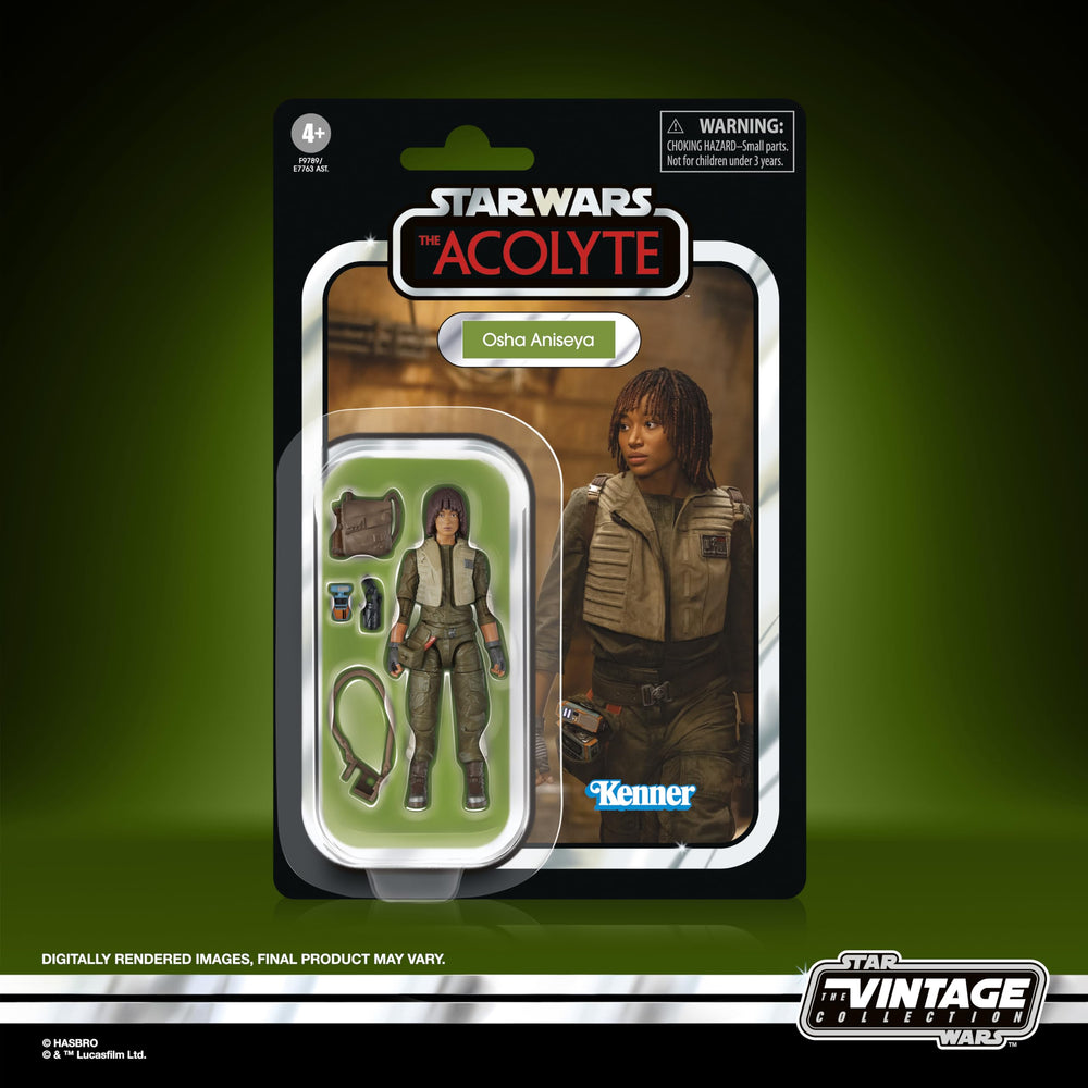 STAR WARS Osha Aniseya articulation pose enables dynamic posing.