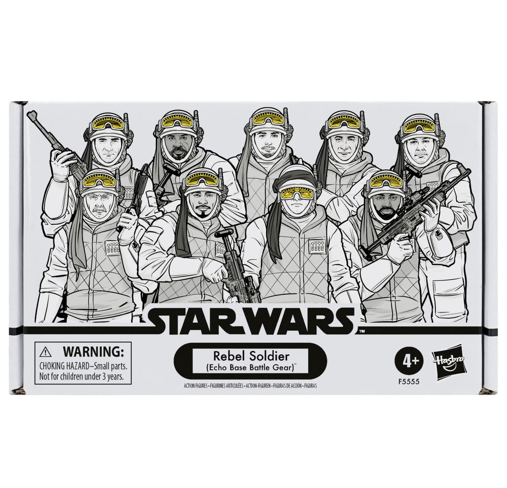 STAR WARS Rebel Soldier action figure with Echo Base gear for imaginative play