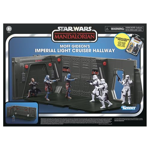 STAR WARS series-accurate deco enhances authenticity on a premium shelf.