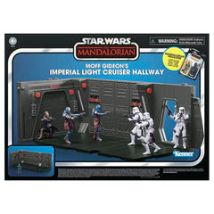 STAR WARS series-accurate deco enhances authenticity on a premium shelf.