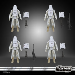 STAR WARS Vintage Collection Snowtrooper 4-Pack arctic gear for authentic troop flavor