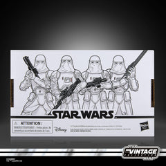 STAR WARS Vintage Collection Snowtrooper 4-Pack articulation and poseability for display variety