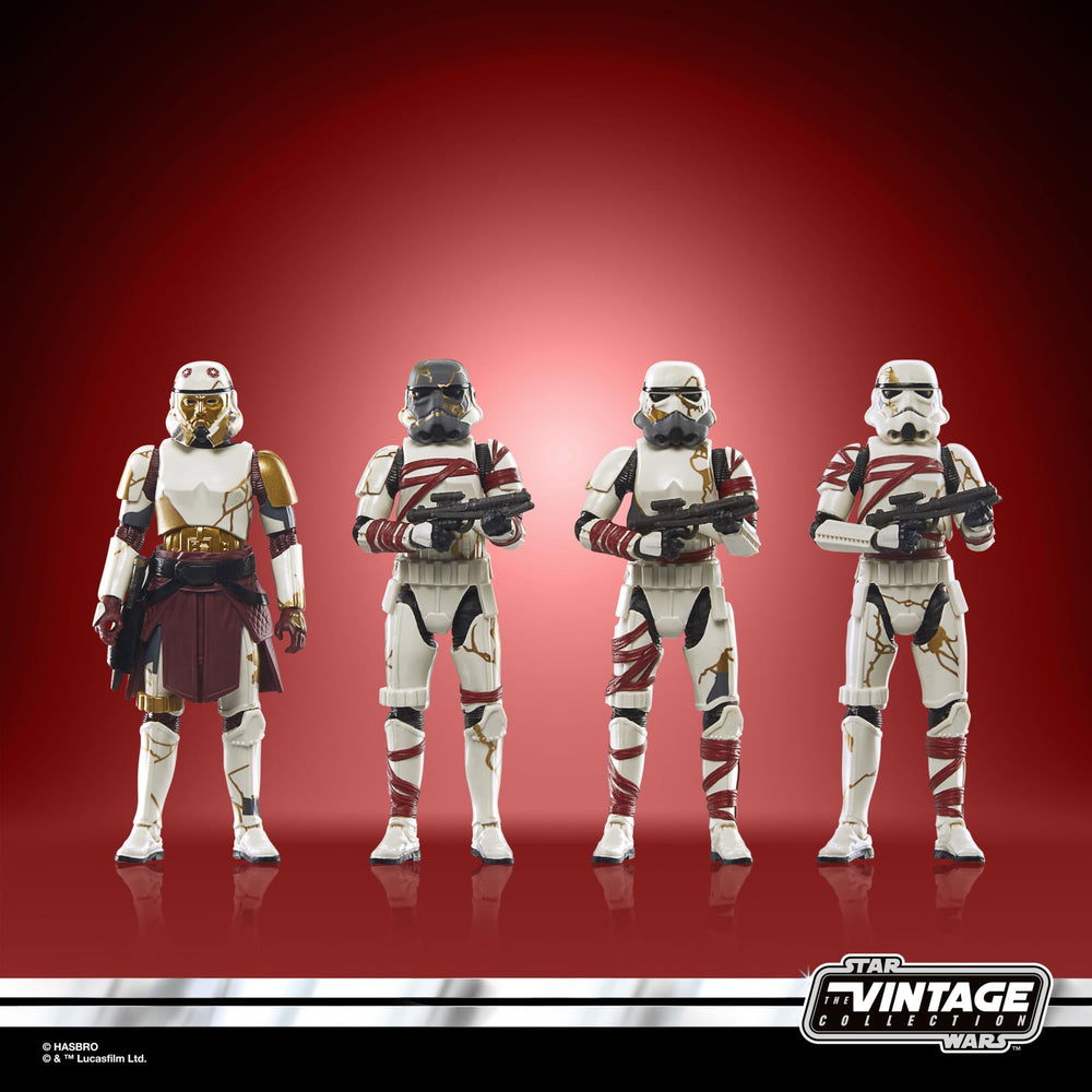 Star Wars Vintage Collection Thrawn’s Night Trooper 2 figure, authentic deco for display.