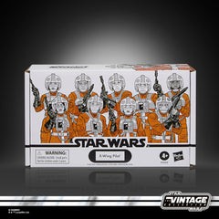 STAR WARS The Vintage Collection X-Wing Pilot figure detail with premium deco.