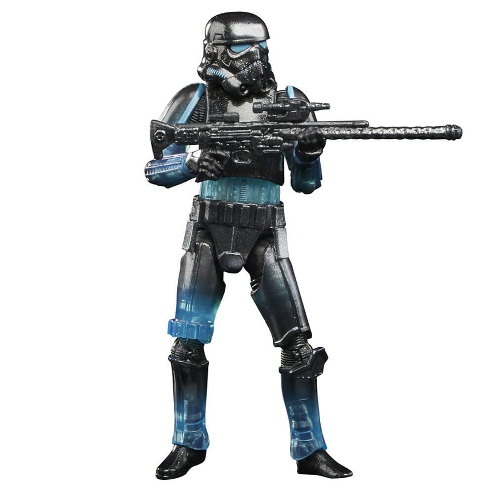 Star Wars Shadow Stormtrooper front view shows premium articulation for posing.