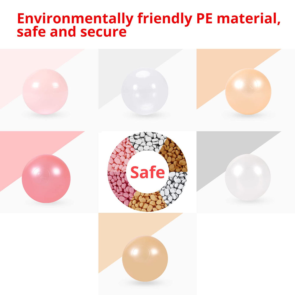 STARBOLO ball pit 100 pearls storage bag keeps contents organized and portable