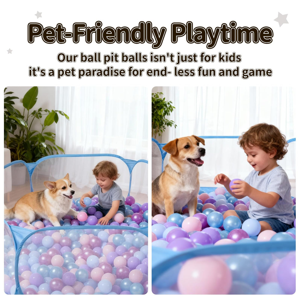 STARBOLO Kids Ball Pit blue outdoor park use suitable for on-the-go fun