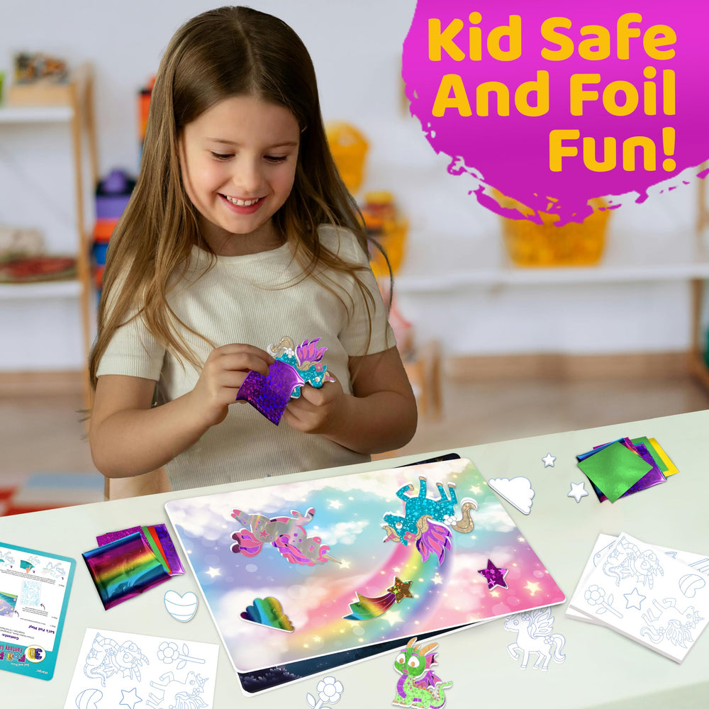Stargo sticker sheet collection highlights colorful shapes for easy, expressive foil art.