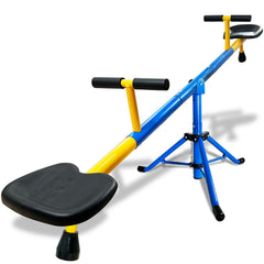 Stargo Swivel Teeter Totter base at toddler height promotes safe, age-appropriate play