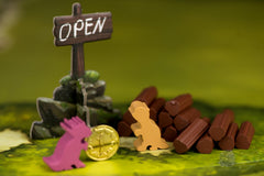 Starling Games Everdell Pearlbrook 2nd Edition upgraded overlays improve clarity.