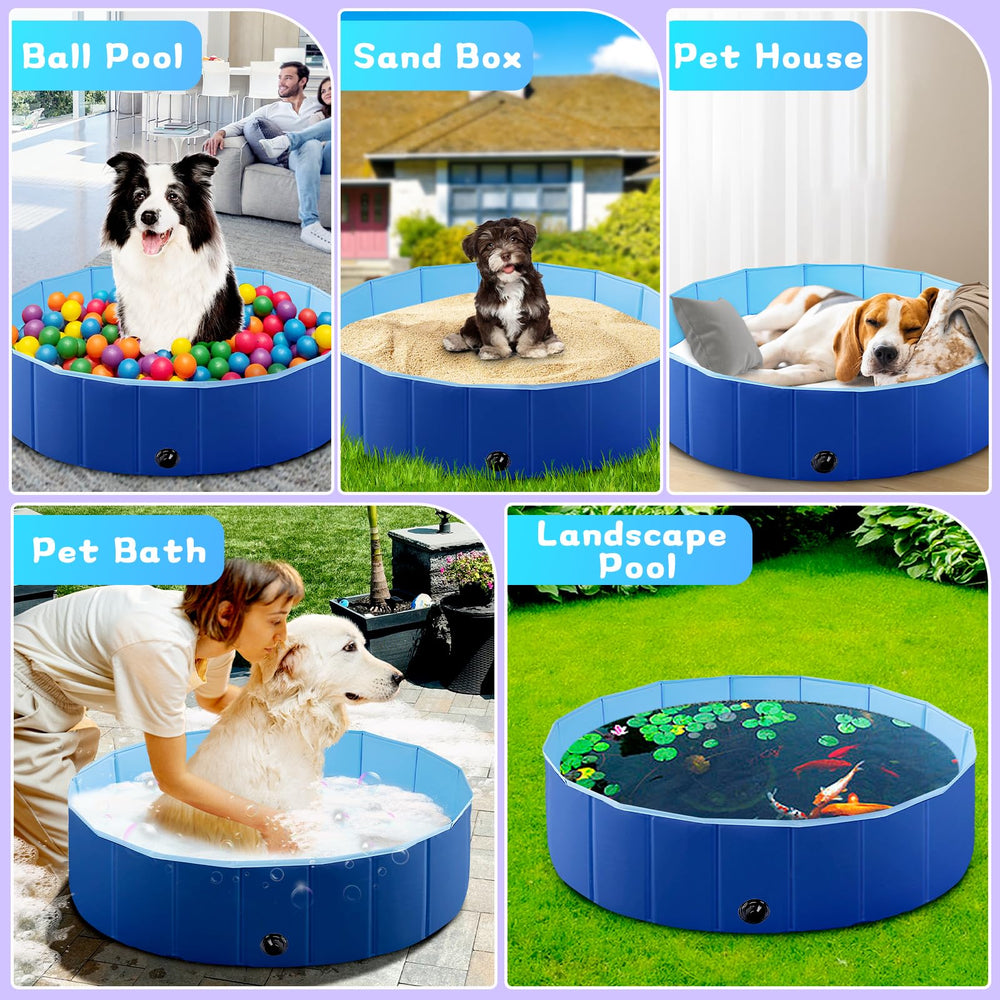 StarOcean foldable pool doubles as bath or play area for pets.