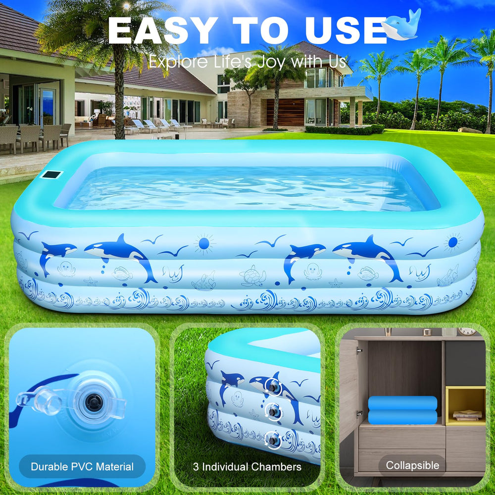 StarOcean rainbow colored pool design enhances pool party atmosphere