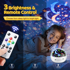Staryou Dinosaur Projector offers 93 light effects to boost mood and play.