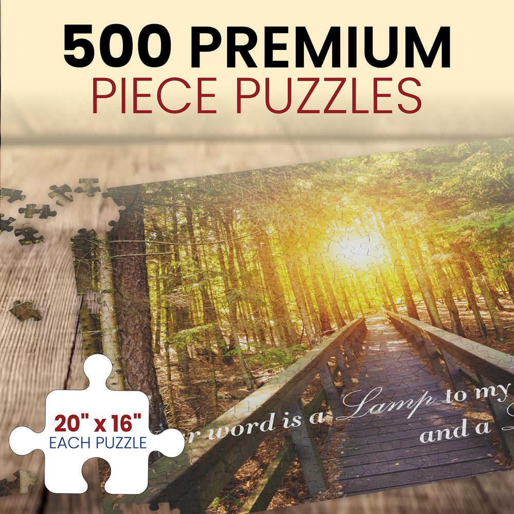 Steadfast Selections Christian Puzzles durable pieces ensure seamless assembly and lasting use.