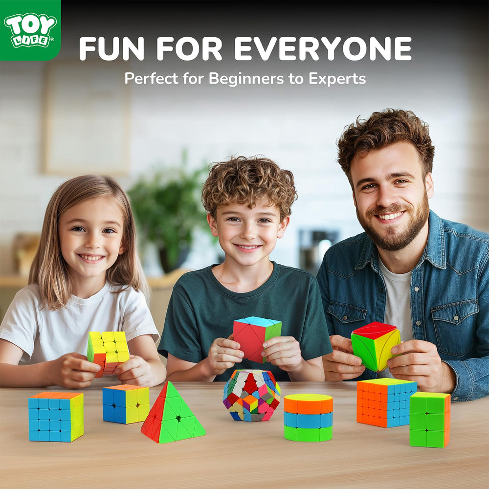 STEAM Life Speed Cube 2x2 offers quick flips and portable brain-teaser fun.