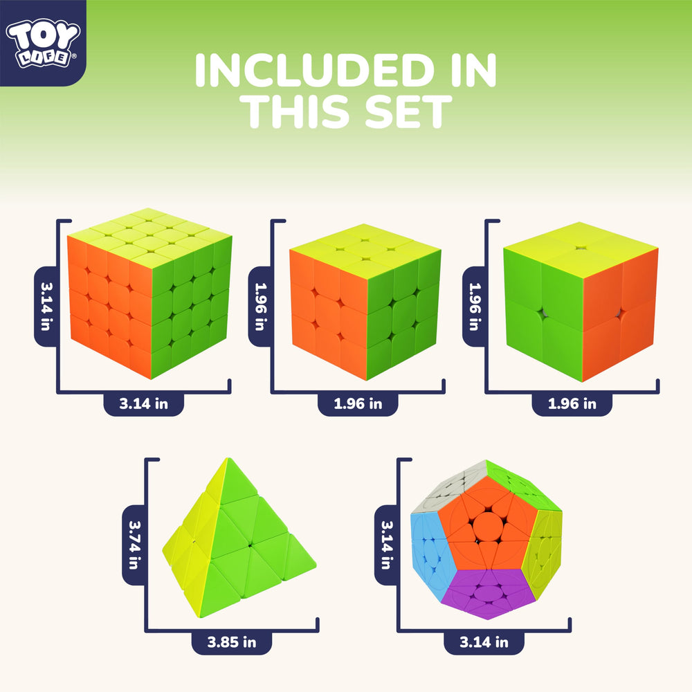 STEAM Life stickerless design for durable, ready-to-solve cubes.