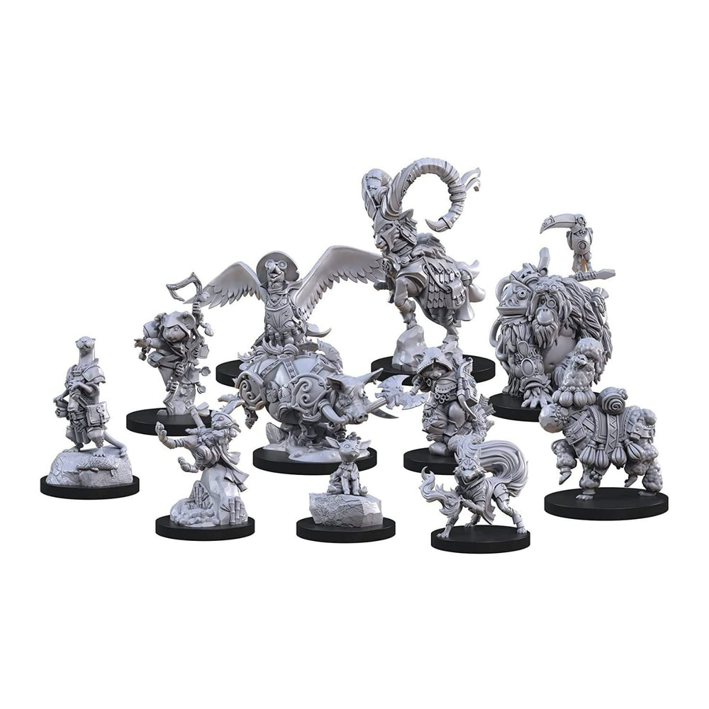 Steamforged Games packaging image showing contents and setup.