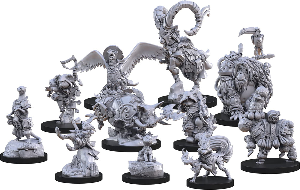 Steamforged Animals of the Faraway Sea orangutan tinkermage miniature, ideal as a player character.