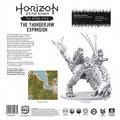 Steamforged Thunderjaw battle stance emphasizes dynamic combat presence.