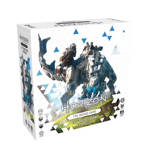 Steamforged Horizon Zero Dawn Thunderjaw model for dramatic tabletop battles.