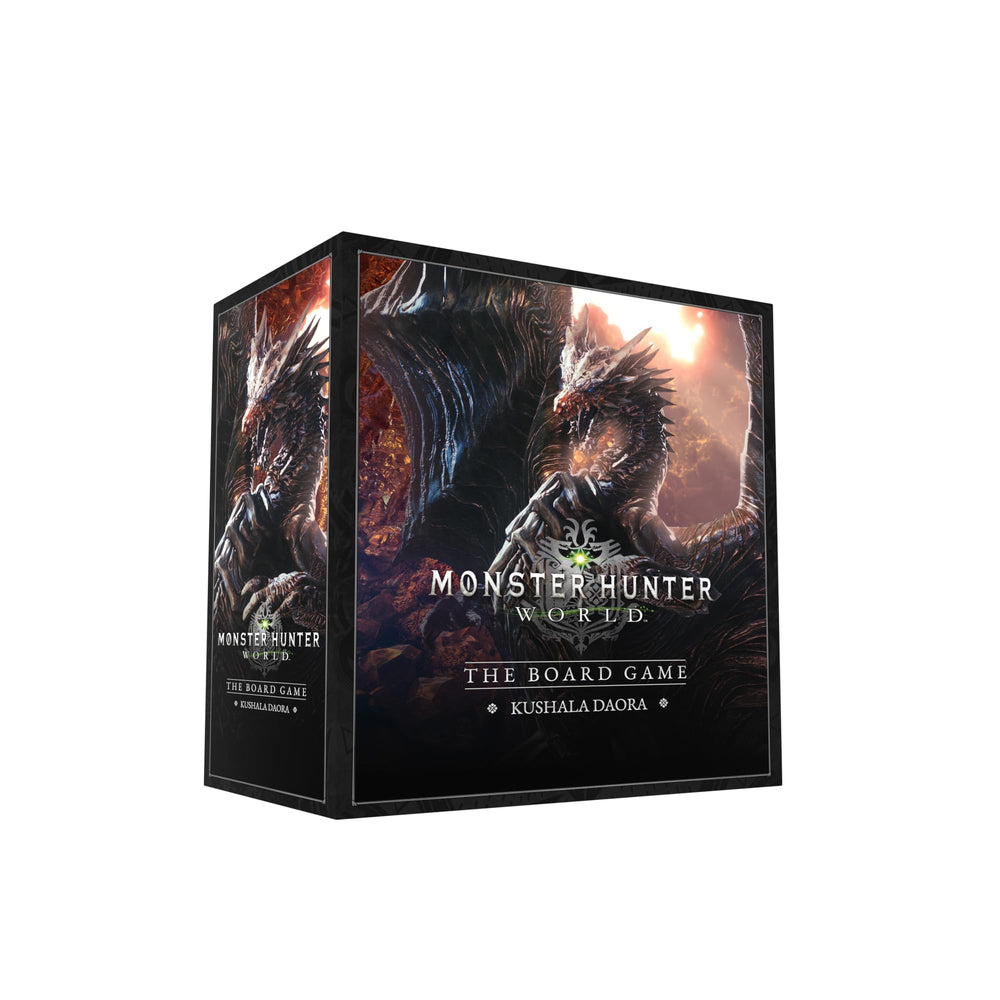 Steamforged Kushala Daora expansion figure showcases imposing size for immersive gameplay.
