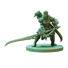 Steamforged Kushala Daora wind shield art conveys gusty battle aura.