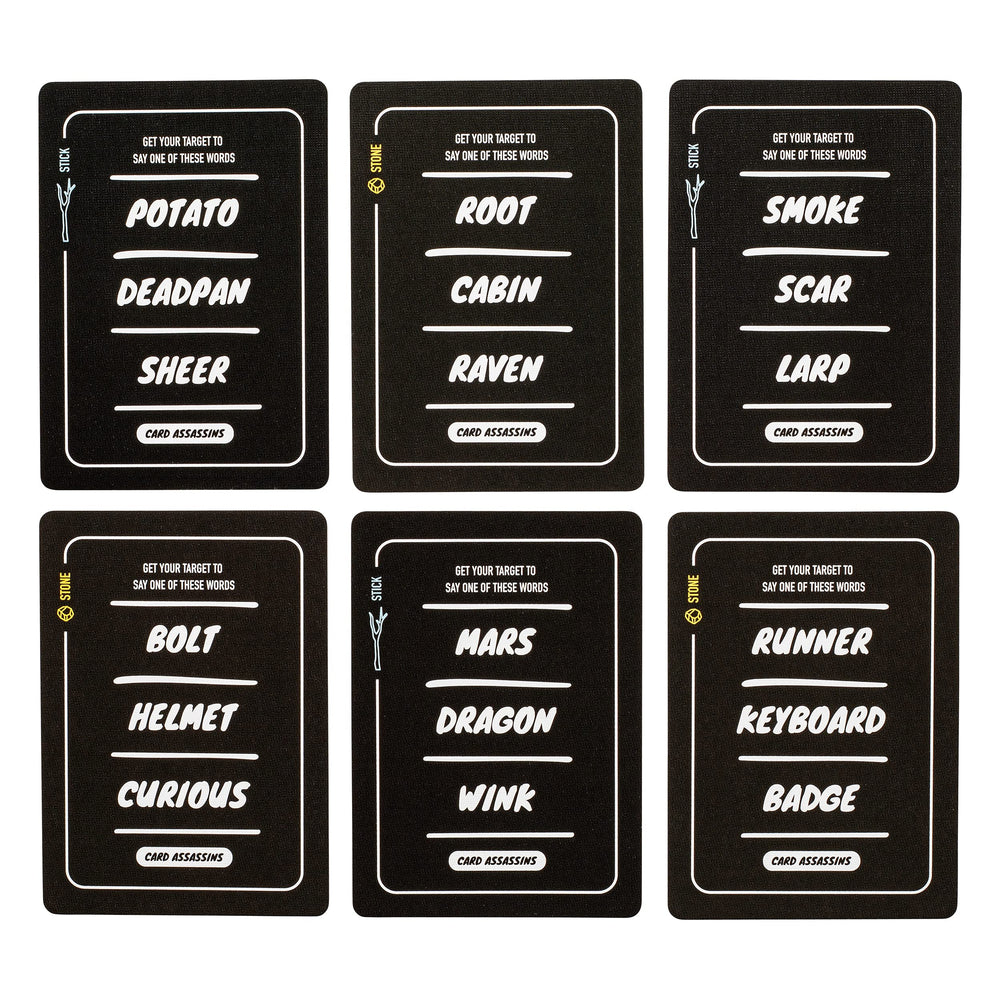Stellar Factory Card Assassins Sticks and Stones features new characters for dynamic play