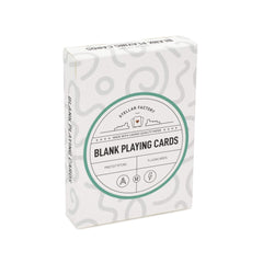 Stellar Factory blank playing cards deck for prototyping new games with precise shuffle